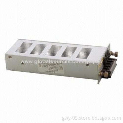 Switch Power Supply with Three Output of +24V/+5V/-5V, 48W, Measures 182 x 91 x 40mm